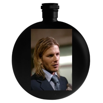 David Beckham Round Flask