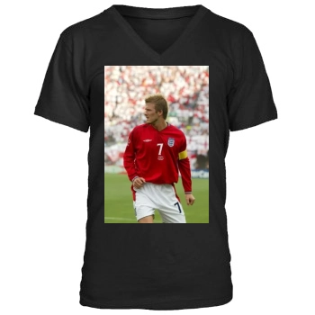 David Beckham Men's V-Neck T-Shirt