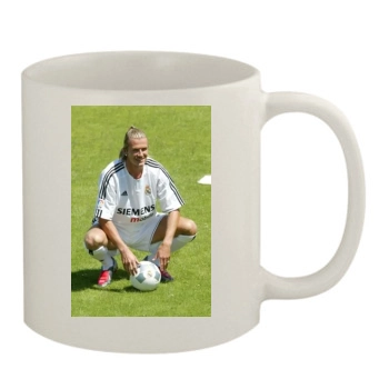 David Beckham 11oz White Mug