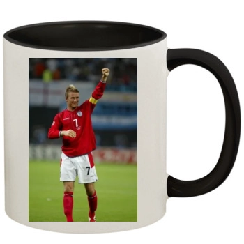 David Beckham 11oz Colored Inner & Handle Mug