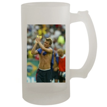 David Beckham 16oz Frosted Beer Stein