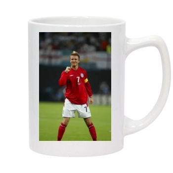 David Beckham 14oz White Statesman Mug