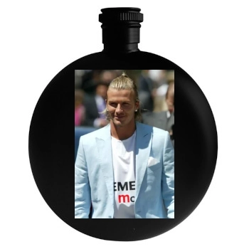 David Beckham Round Flask