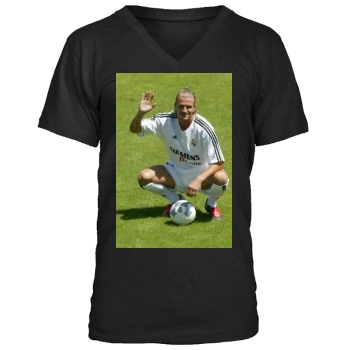 David Beckham Men's V-Neck T-Shirt