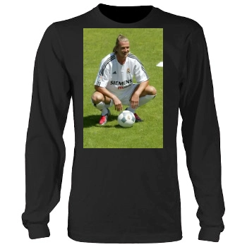 David Beckham Men's Heavy Long Sleeve TShirt