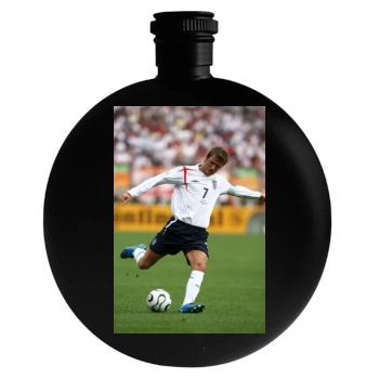 David Beckham Round Flask