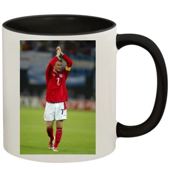 David Beckham 11oz Colored Inner & Handle Mug