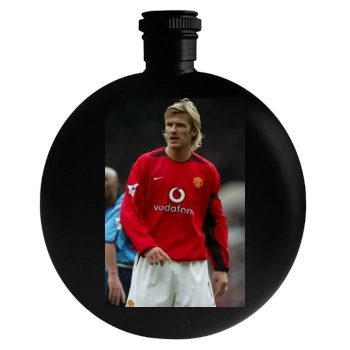 David Beckham Round Flask