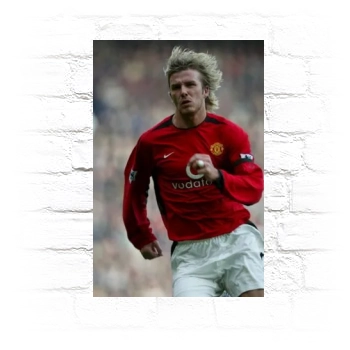 David Beckham Metal Wall Art