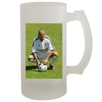 David Beckham 16oz Frosted Beer Stein