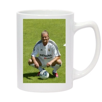 David Beckham 14oz White Statesman Mug