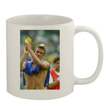 David Beckham 11oz White Mug