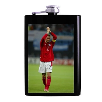 David Beckham Hip Flask