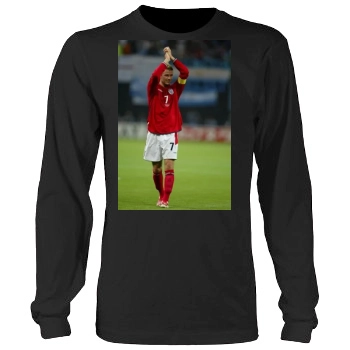 David Beckham Men's Heavy Long Sleeve TShirt