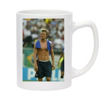 David Beckham 14oz White Statesman Mug