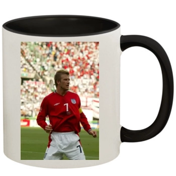 David Beckham 11oz Colored Inner & Handle Mug