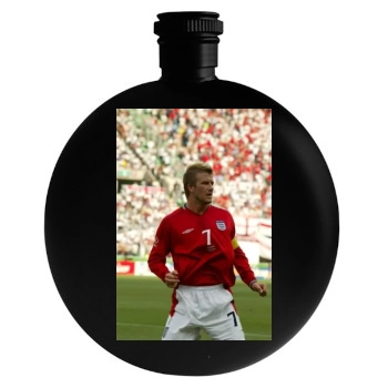 David Beckham Round Flask