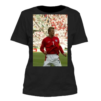 David Beckham Women's Cut T-Shirt