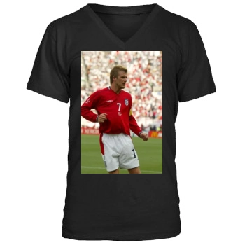 David Beckham Men's V-Neck T-Shirt