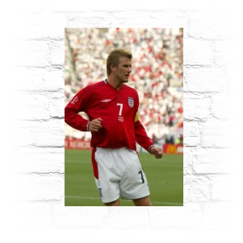 David Beckham Metal Wall Art