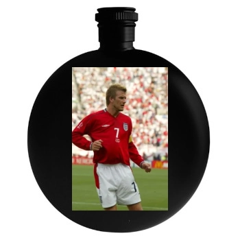 David Beckham Round Flask