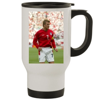 David Beckham Stainless Steel Travel Mug