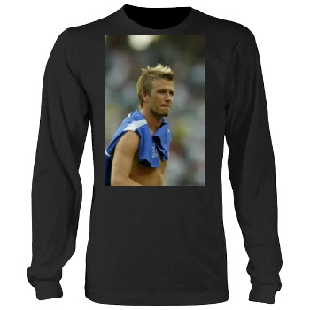 David Beckham Men's Heavy Long Sleeve TShirt