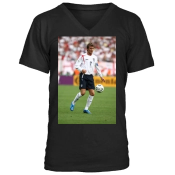 David Beckham Men's V-Neck T-Shirt