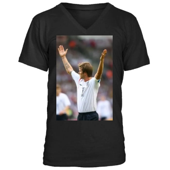 David Beckham Men's V-Neck T-Shirt