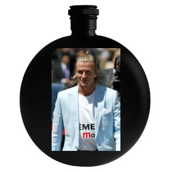 David Beckham Round Flask