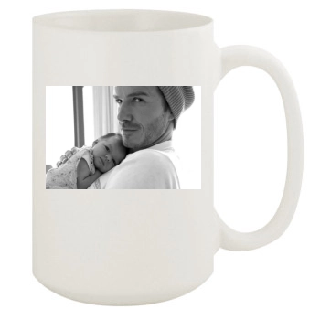 David Beckham 15oz White Mug