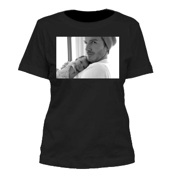 David Beckham Women's Cut T-Shirt