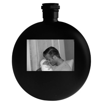 David Beckham Round Flask