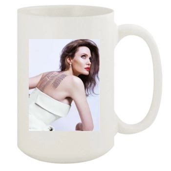 Angelina Jolie 15oz White Mug