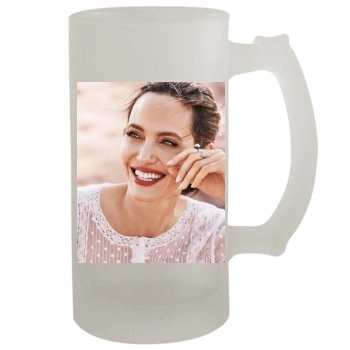 Angelina Jolie 16oz Frosted Beer Stein