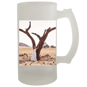 Angelina Jolie 16oz Frosted Beer Stein