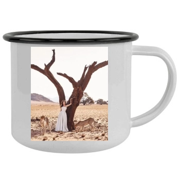 Angelina Jolie Camping Mug