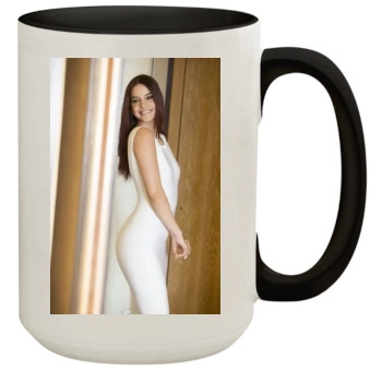 Barbara Palvin 15oz Colored Inner & Handle Mug