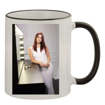 Barbara Palvin 11oz Colored Rim & Handle Mug