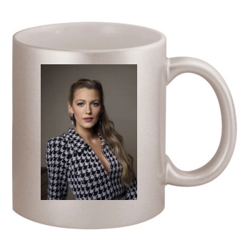 Blake Lively 11oz Metallic Silver Mug