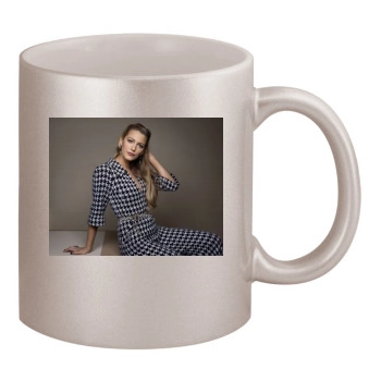 Blake Lively 11oz Metallic Silver Mug