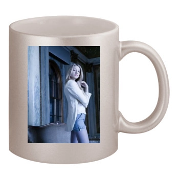 Blake Lively 11oz Metallic Silver Mug