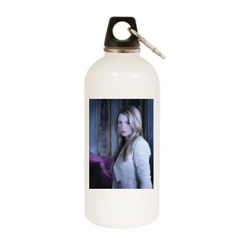 Blake Lively White Water Bottle With Carabiner