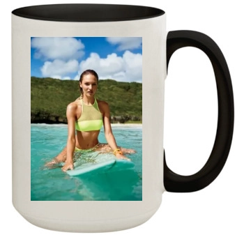 Candice Swanepoel 15oz Colored Inner & Handle Mug