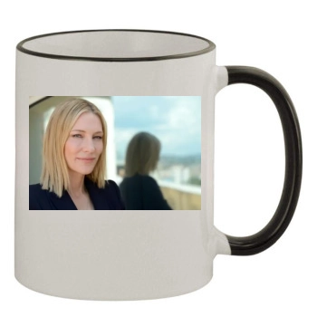 Cate Blanchett 11oz Colored Rim & Handle Mug