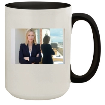 Cate Blanchett 15oz Colored Inner & Handle Mug