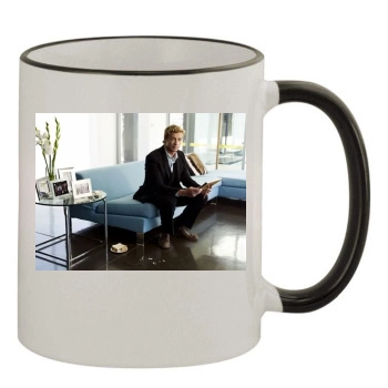 The Mentalist 11oz Colored Rim & Handle Mug