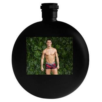 Cristiano Ronaldo Round Flask