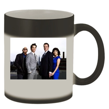 White Collar Color Changing Mug