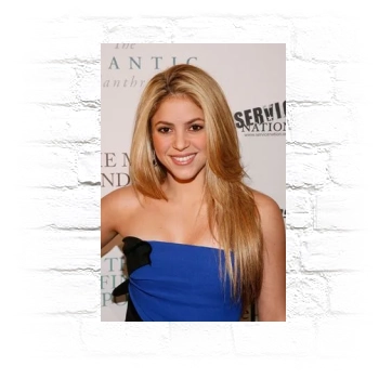 Shakira Metal Wall Art